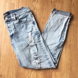 Express • Distressed Vintage Skinny Jeans